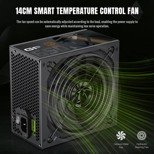 Блок живлення GAMEMAX GP 650B в Notebooker.ua фото 3 Блок живлення GAMEMAX GP 650B в Notebooker.ua фото 3