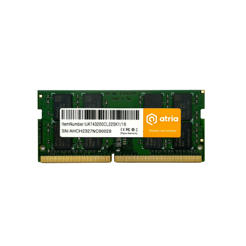 Модуль пам'яті ATRIA UAT43200CL22SK1/16 в Notebooker.ua Модуль пам'яті ATRIA UAT43200CL22SK1/16 в Notebooker.ua