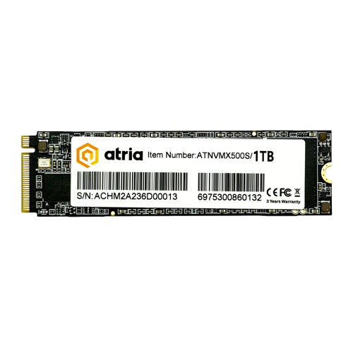 Накопичувач SSD ATRIA ATNVMX500S/1024 в Ноутбукер.ua