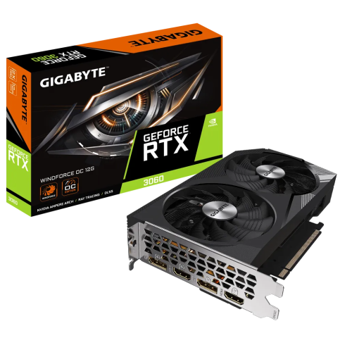 Відеокарта GIGABYTE GV-N3060WF2OC-12GD в Ноутбукер.ua