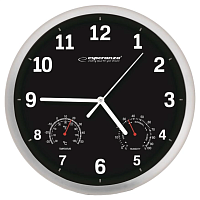 Настінний годинник ESPERANZA EHC016K CLOCK LYON  BLACK в Notebooker.ua