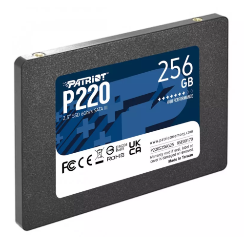 Накопичувач SSD PATRIOT P220S256G25 в Ноутбукер.ua фото 2