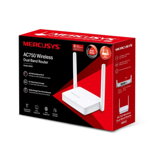 Маршрутизатор MERCUSYS MR20 в Ноутбукер.ua фото 3