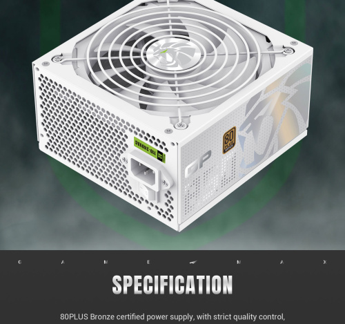 Блок живлення GAMEMAX GP 850B WH в Ноутбукер.ua фото 24