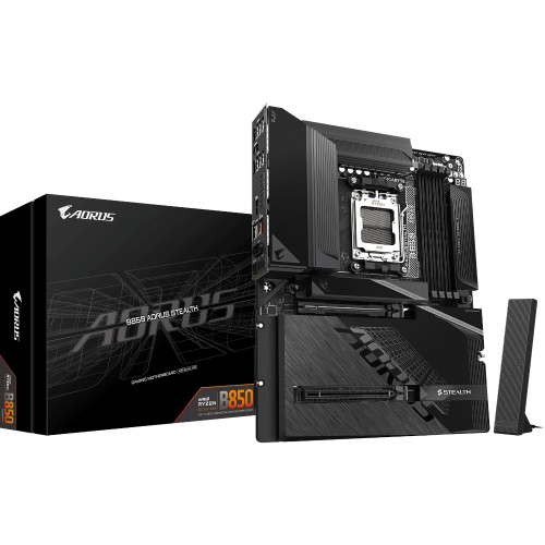Материнська плата GIGABYTE B850 AORUS STEALTH в Ноутбукер.ua фото 2
