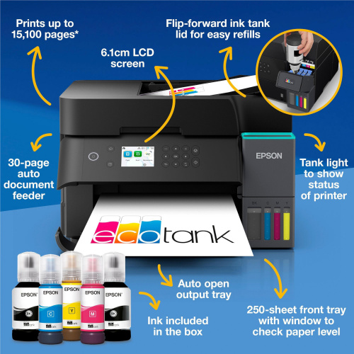 Багатофункціональний пристрій EPSON L6370  (C11CL43405) в Ноутбукер.ua фото 8