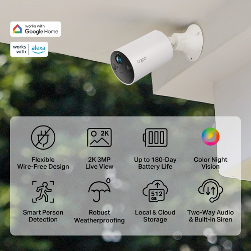 Хмарні Wi-Fi камери TP-LINK Tapo C410 в Ноутбукер.ua фото 4