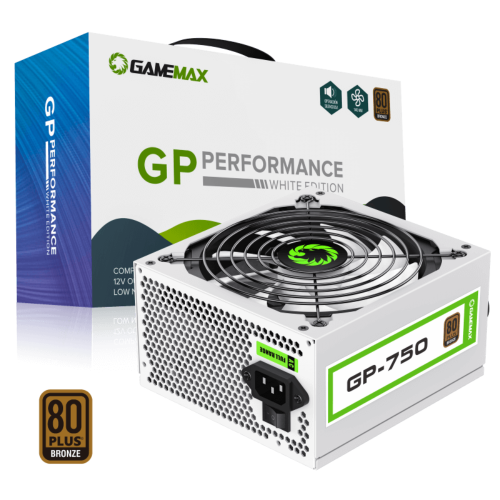 Блок живлення GAMEMAX GP-750 White в Ноутбукер.ua фото 9