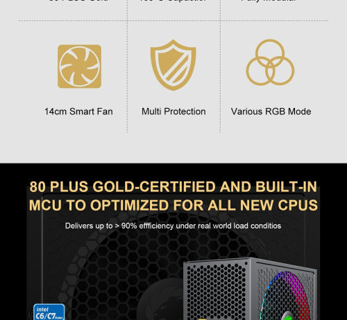 Блок живлення GAMEMAX RGB-1050 PRO в Notebooker.ua фото 19 Блок живлення GAMEMAX RGB-1050 PRO в Notebooker.ua фото 19