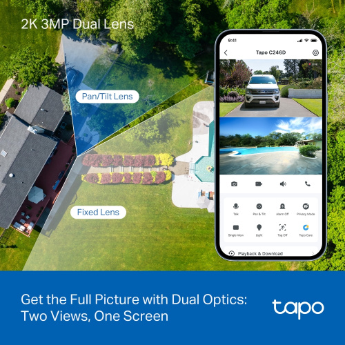 Хмарні Wi-Fi камери TP-LINK Tapo C246D в Ноутбукер.ua фото 4