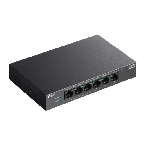 Комутатор мережевий TP-LINK LS106LP в Ноутбукер.ua фото 4