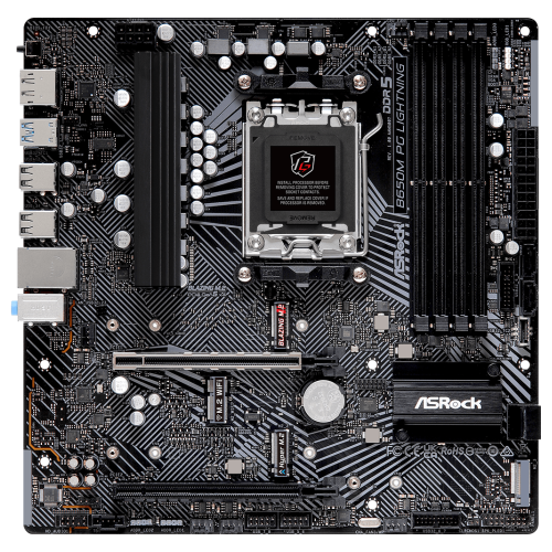 Материнська плата ASROCK B650M PG LIGHTNING в Ноутбукер.ua