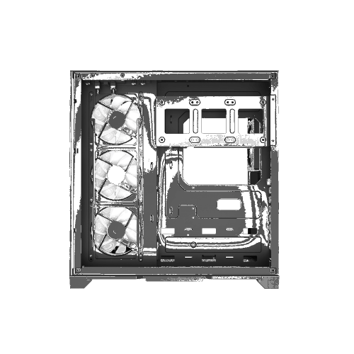 Корпус GAMEMAX HYPE-A Black в Ноутбукер.ua фото 11