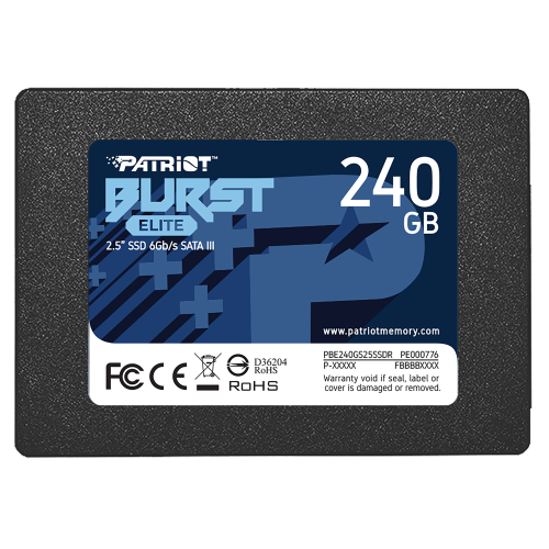 Накопичувач SSD PATRIOT PBE240GS25SSDR в Notebooker.ua