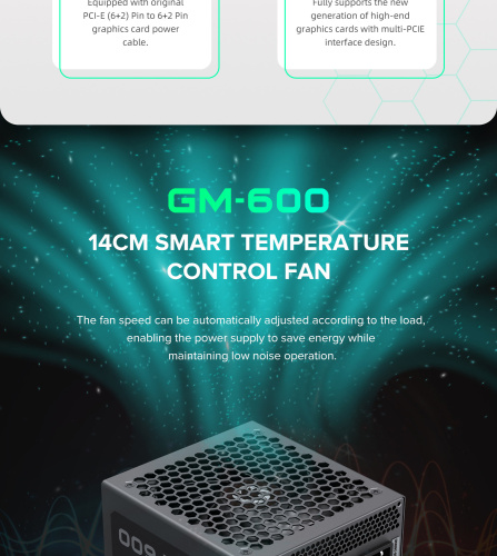 Блок живлення GAMEMAX GM-600 Modular в Notebooker.ua фото 30 Блок живлення GAMEMAX GM-600 Modular в Notebooker.ua фото 30