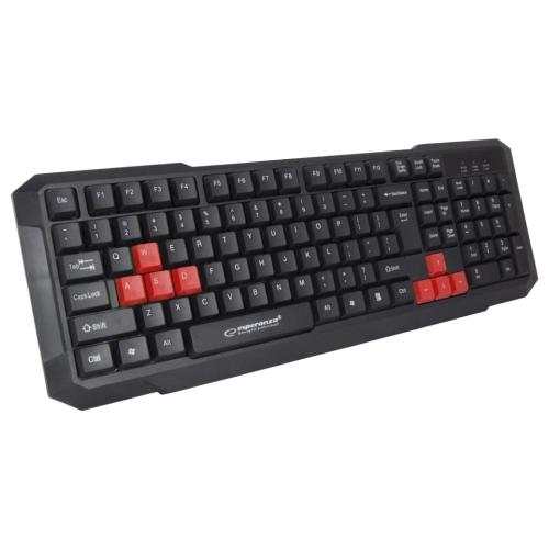  ESPERANZA Keyboard EGK102 Red USB (EGK102RUA) в Notebooker.ua