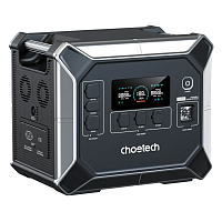 Портативна зарядна станція CHOETECH 2400W PS Wifi (BS067) (BS067-BQB) в Notebooker.ua