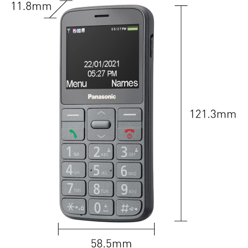 Мобільний телефон PANASONIC KX-TU160EXG в Ноутбукер.ua фото 3