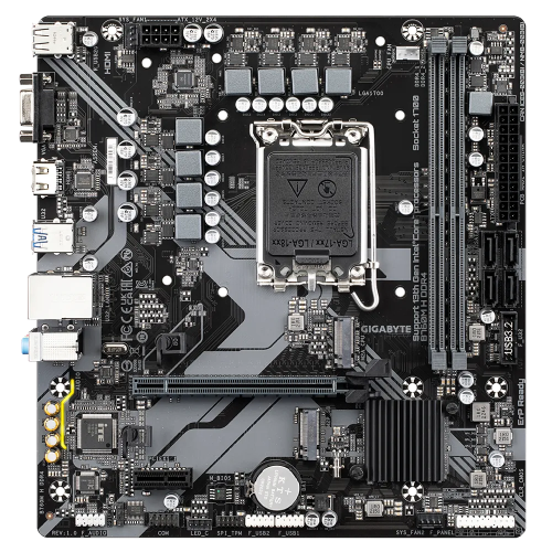 Материнська плата GIGABYTE B760M H DDR4 в Notebooker.ua