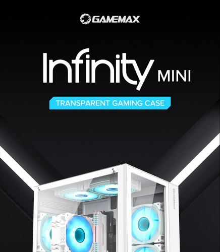 Корпус GAMEMAX Infinity Mini White в Notebooker.ua фото 11