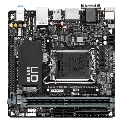 Материнська плата GIGABYTE H610I DDR4 в Ноутбукер.ua