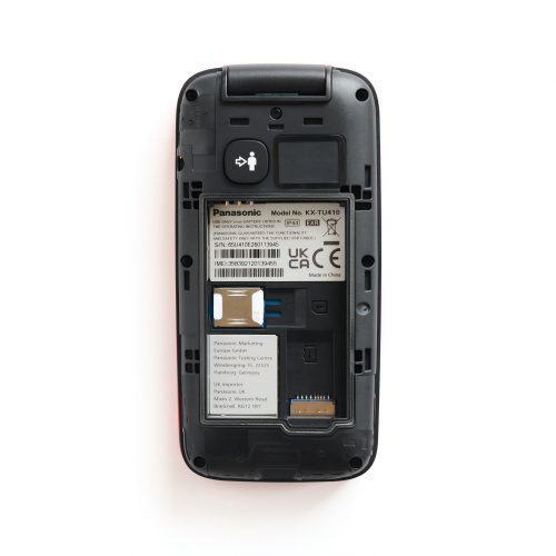 Мобільний телефон PANASONIC KX-TU410EXB в Ноутбукер.ua фото 5