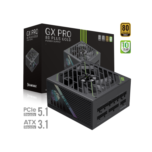Блок живлення GAMEMAX GX PRO 750G в Notebooker.ua фото 2 Блок живлення GAMEMAX GX PRO 750G в Notebooker.ua фото 2