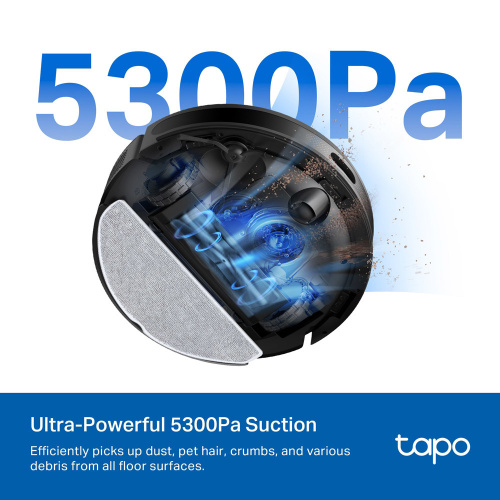 Робот-пилосос TP-LINK Tapo RV20 Max Plus в Ноутбукер.ua фото 5