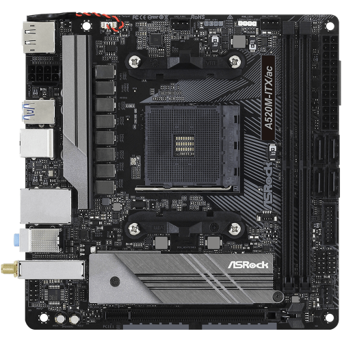Материнська плата ASROCK A520M-ITX/AC в Ноутбукер.ua