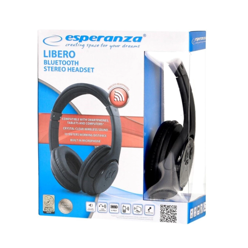 Навушники ESPERANZA EH163K Libero Black в Ноутбукер.ua фото 3