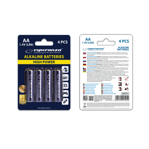 Батарейка ESPERANZA EZB101 (AA x 4) в Notebooker.ua