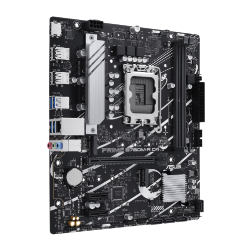 Материнська плата ASUS PRIME B760M-R D4 в Ноутбукер.ua фото 2