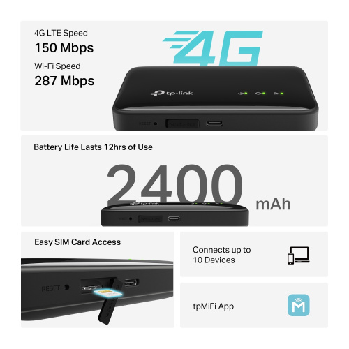 Wi-Fi роутер TP-LINK M7005 в Ноутбукер.ua фото 5