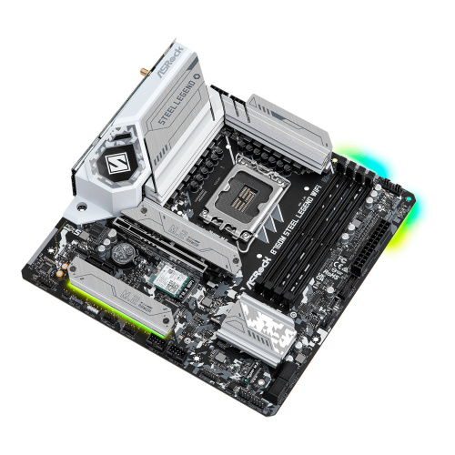 Материнська плата ASROCK B760M STEEL LEGEND WIFI в Notebooker.ua фото 4 Материнська плата ASROCK B760M STEEL LEGEND WIFI в Notebooker.ua фото 4