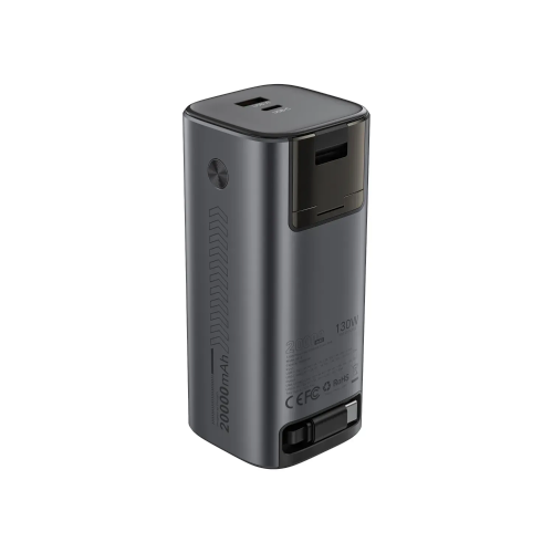 Універсальна мобільна батарея CHOETECH TFT 20000mAh PD130W (B815C) в Ноутбукер.ua фото 2