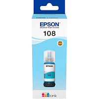 Витратний матеріал EPSON 108 EcoTank Light Cyan ink bot (C13T09C54A) в Notebooker.ua