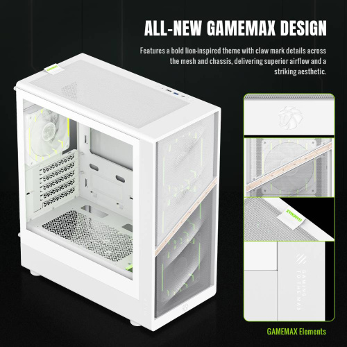 Корпус GAMEMAX AERIS 330 MW в Ноутбукер.ua фото 3