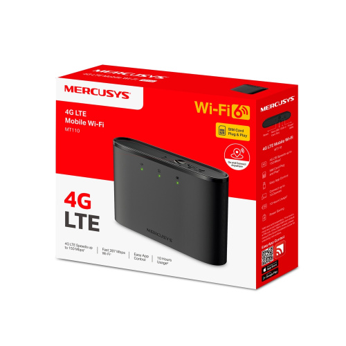 Мобільний Wi-Fi роутер MERCUSYS MT110 в Ноутбукер.ua фото 9