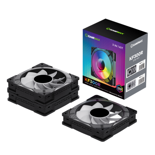 Кулер для корпуса GAMEMAX KF300R BK в Notebooker.ua фото 8