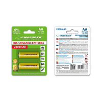 Акумулятор ESPERANZA EZA103Y (AA x 2) в Notebooker.ua