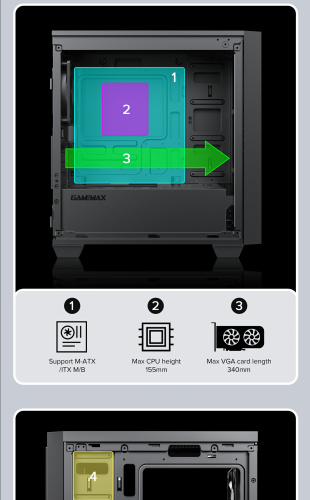 Корпус GAMEMAX M61 в Notebooker.ua фото 29