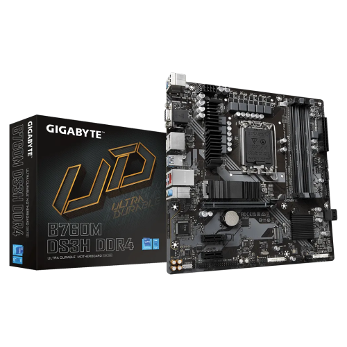 Материнська плата GIGABYTE B760M DS3H DDR4 в Notebooker.ua фото 4