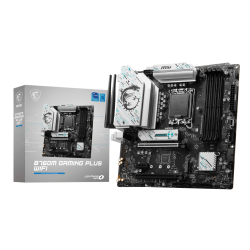 Материнська плата MSI B760M GAMING PLUS WIFI в Ноутбукер.ua фото 5
