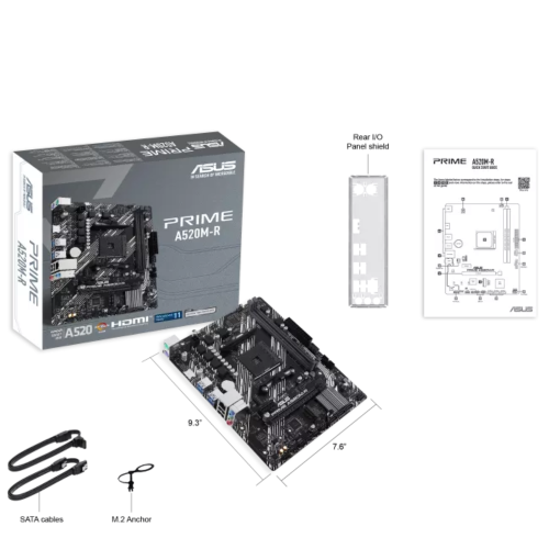 Материнська плата ASUS PRIME A520M-R в Ноутбукер.ua фото 5