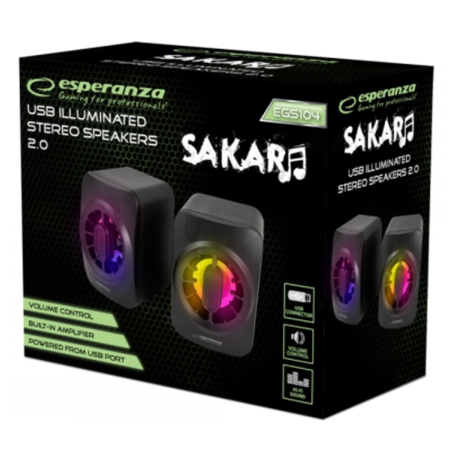 Акустична система ESPERANZA Speakers EGS104 Sakara в Ноутбукер.ua фото 3