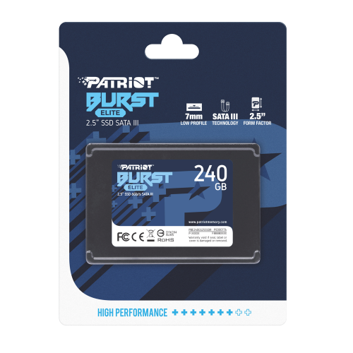 Накопичувач SSD PATRIOT PBE240GS25SSDR в Notebooker.ua фото 4