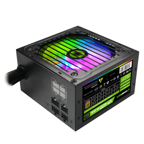 Блок живлення GAMEMAX VP-600-M-RGB в Ноутбукер.ua фото 3