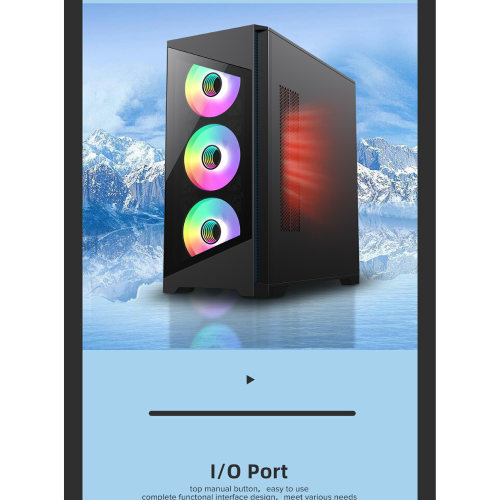 Корпус GAMEMAX Destroyer TGB в Ноутбукер.ua фото 16