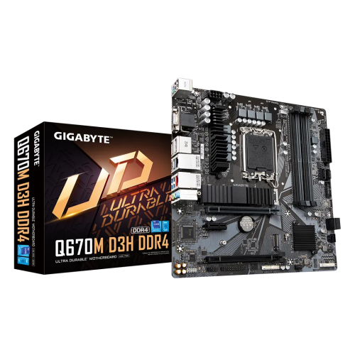 Материнська плата GIGABYTE Q670M D3H DDR4 в Notebooker.ua фото 4