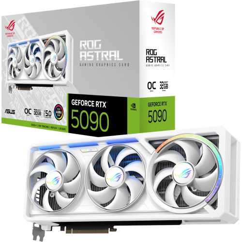 Відеокарта ASUS ROG-ASTRAL-RTX5090-O32G-WHITE в Ноутбукер.ua